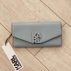 Karl Lagerfeld peňaženka s logom modrá 